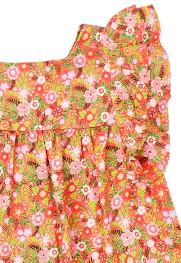 Vestido bebé niña estampado craft 210-1