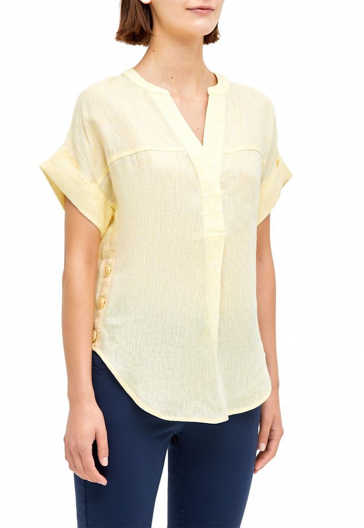 Blusa Pia Amarillo Claro