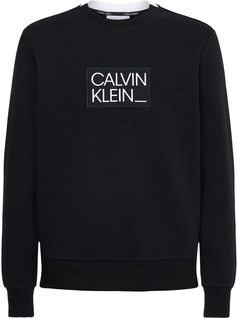 Polerón Interlock Negro Calvin Klein
