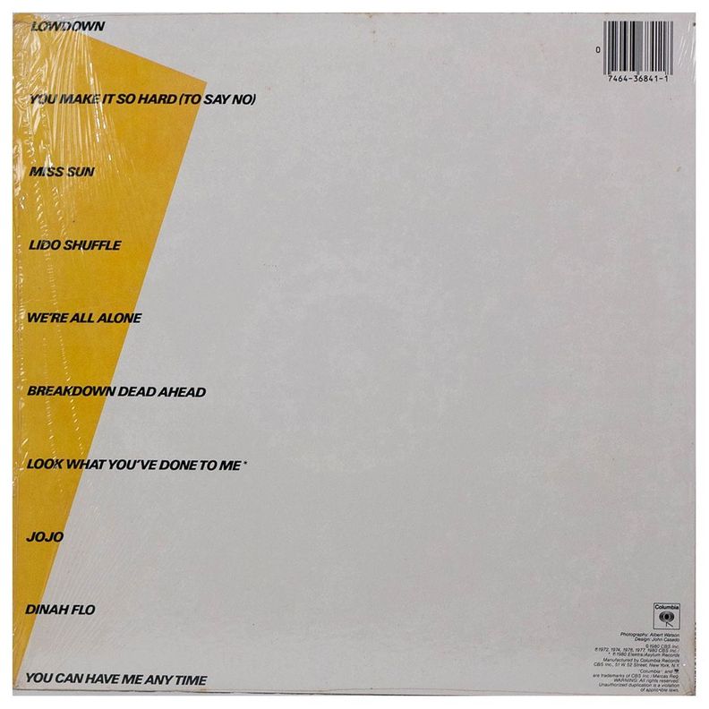 BOZ SCAGGS - HITS! VINILO USADO-1