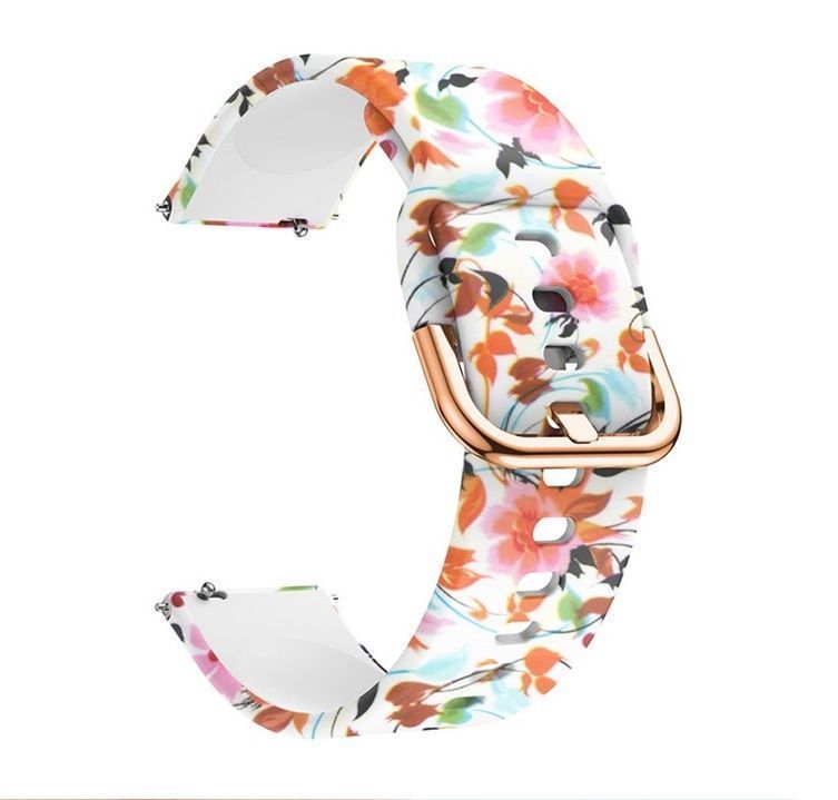 Correa Compatible Samsung Watch 4 / 4 Classic Floral 20mm-0