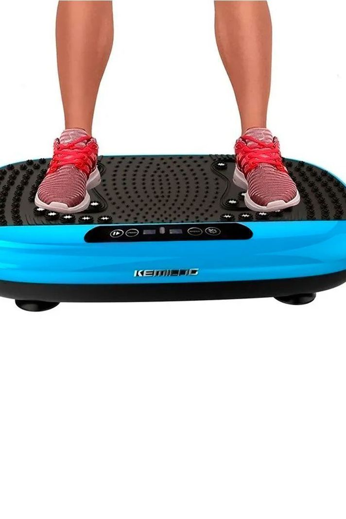 Plataforma Vibratoria Home Fitness Celeste-4