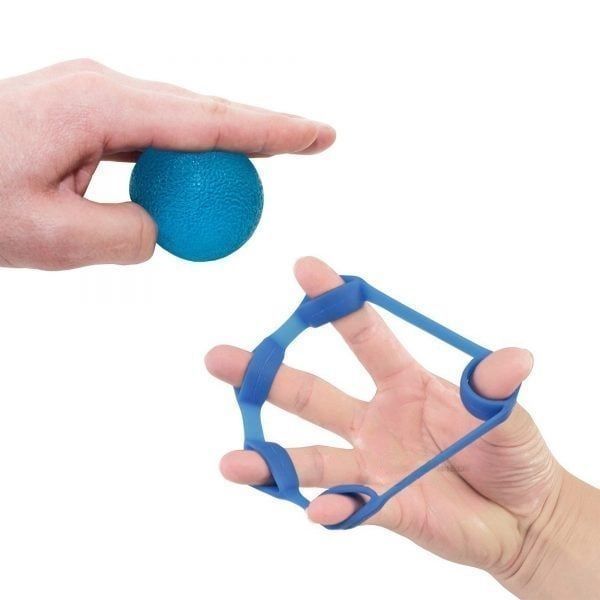 Pack 8x Hand grip, Digiflex, Anillos extensores gel de masaje-2