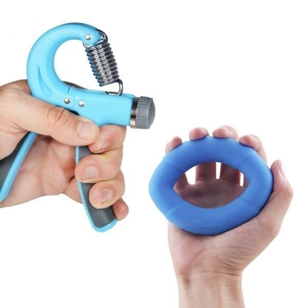 Pack 8x Hand grip, Digiflex, Anillos extensores gel de masaje-3