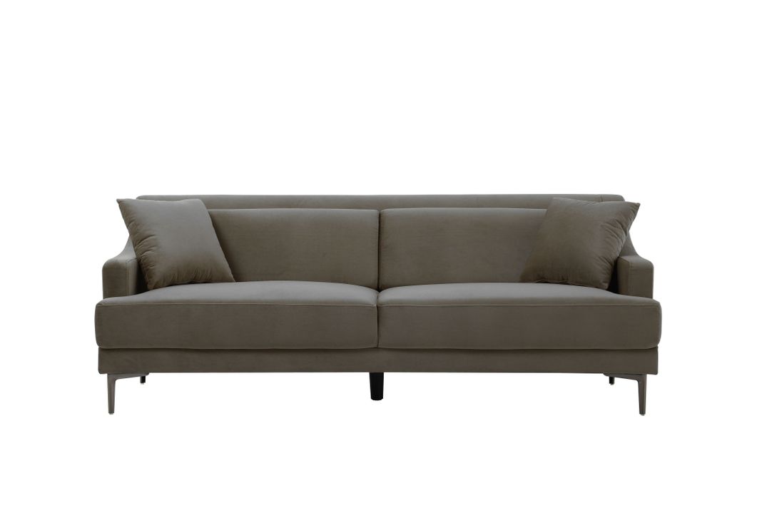 SOFA FACUNDO 3CP VELVET GRIS-0