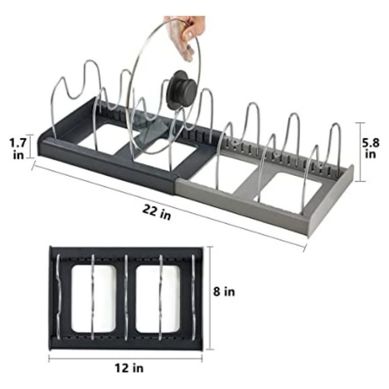 Organizador Expandible para Ollas y Sartenes-2
