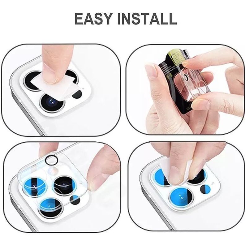 Protector Vidrio Templado De Camara Para iPhone 11 pro-1