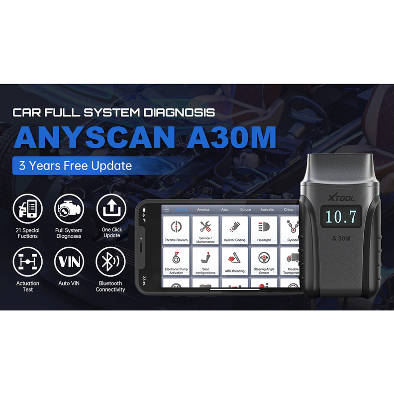 Scanner Automotriz Anyscan A30M-6