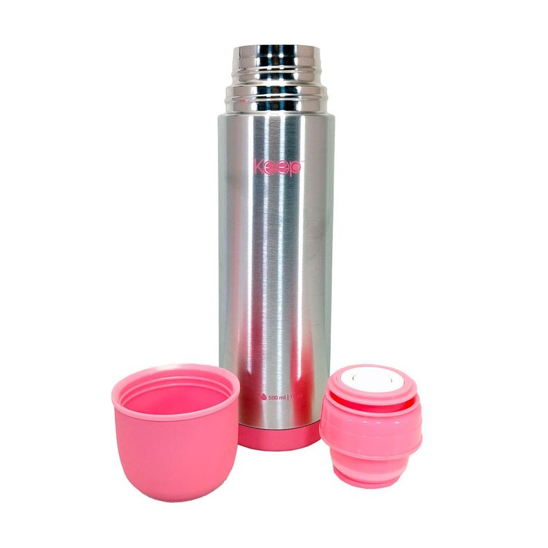 Set Para Mate: Incluye Termo y Matero Rosado - Keep-10