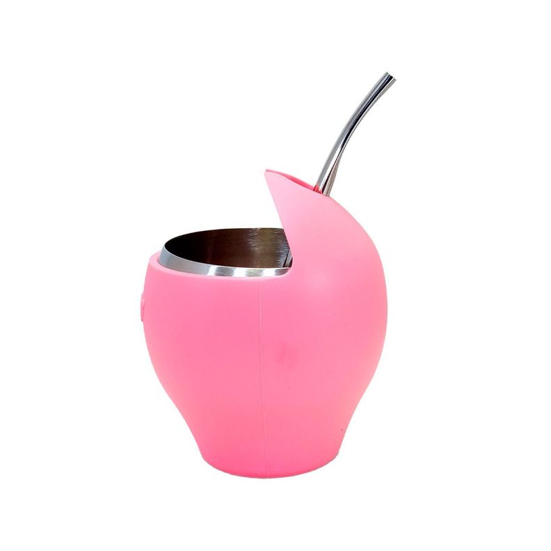 Set Para Mate: Incluye Termo y Matero Rosado - Keep-8
