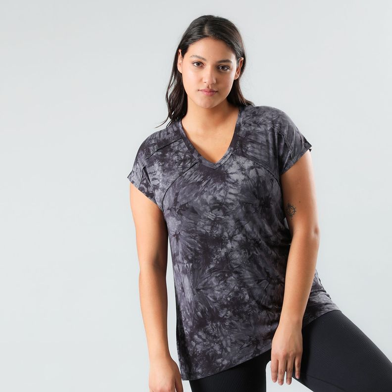Polera Oversize Manga Corta-1