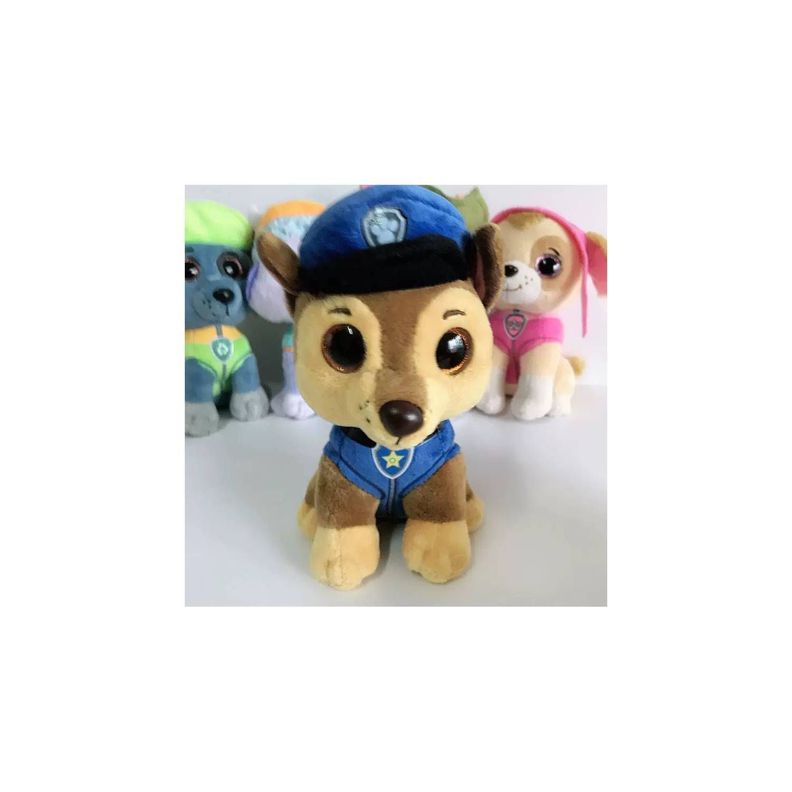 Peluche Paw Patrol Chase - Patrulla Canina - 17cm-1