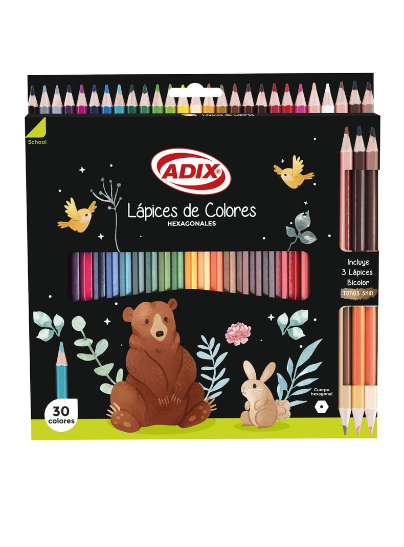 LÁPICES DE COLORES SET 27 UN.-0