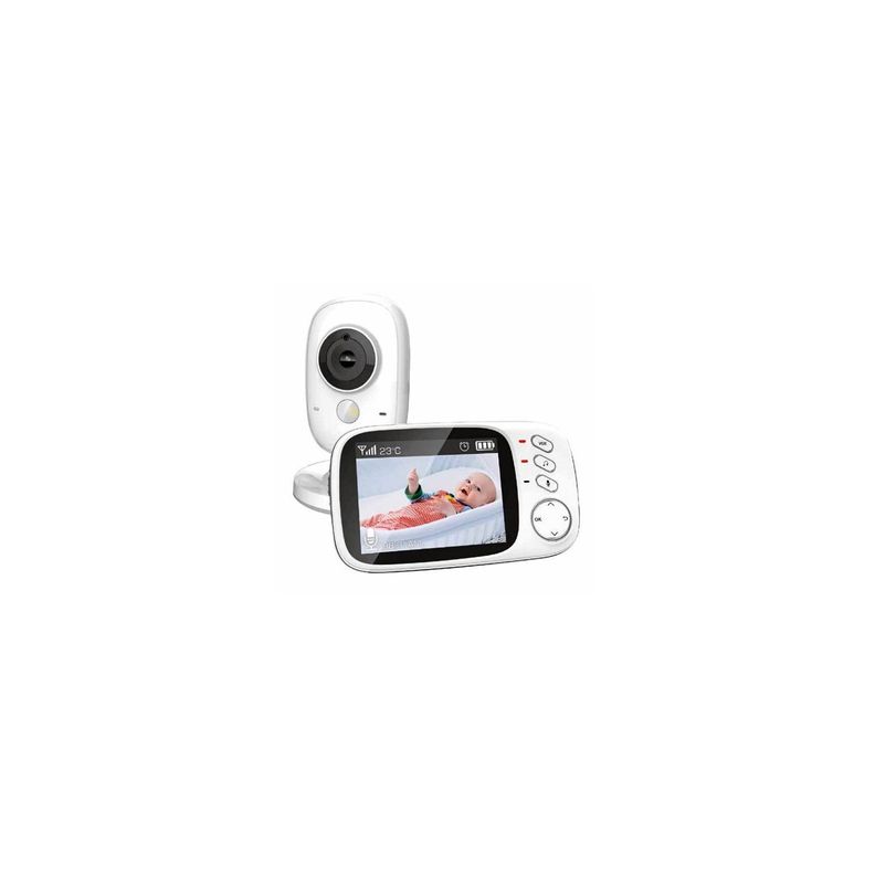 Cámara Con Monitor Para Bebes Portátil Imagen Y Audio - Puntostore-0
