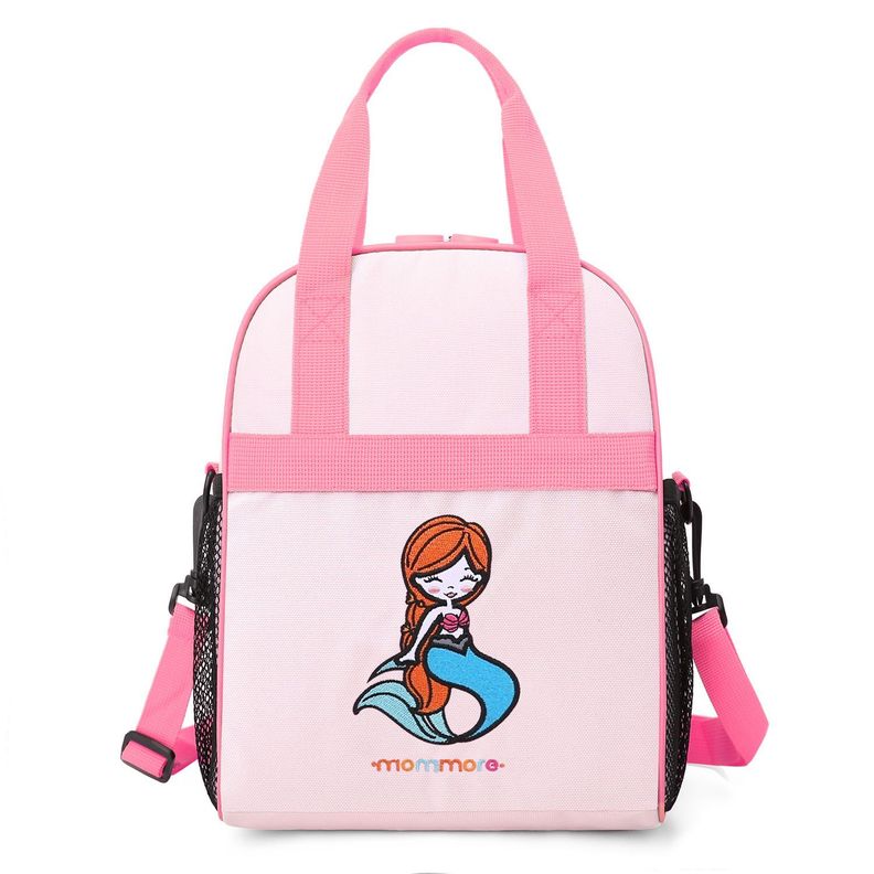 Mommore fiambrera LOGYLUCH para ninos - sirena Rosado