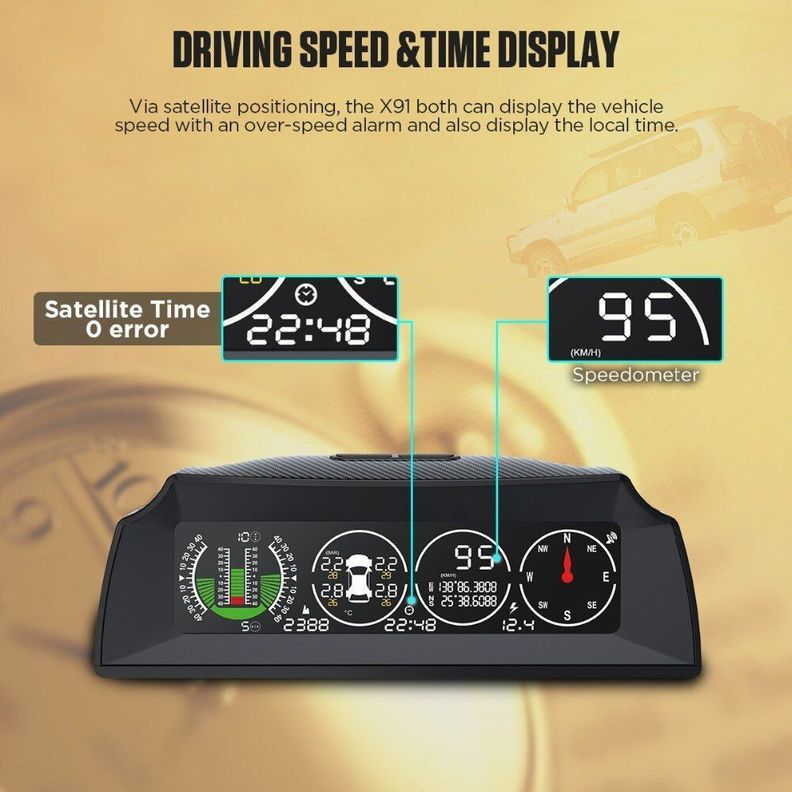 Medidor Velocidad X91 Gps-3
