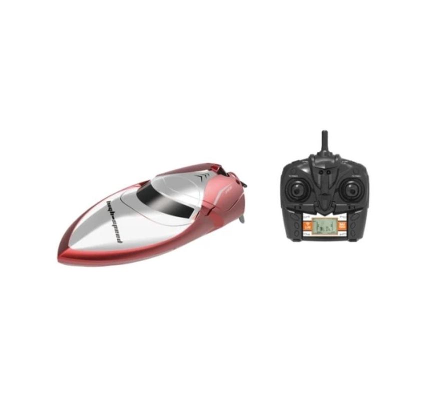 Lancha Bote Barco H106, Control Remoto 2,4 Ghz-0