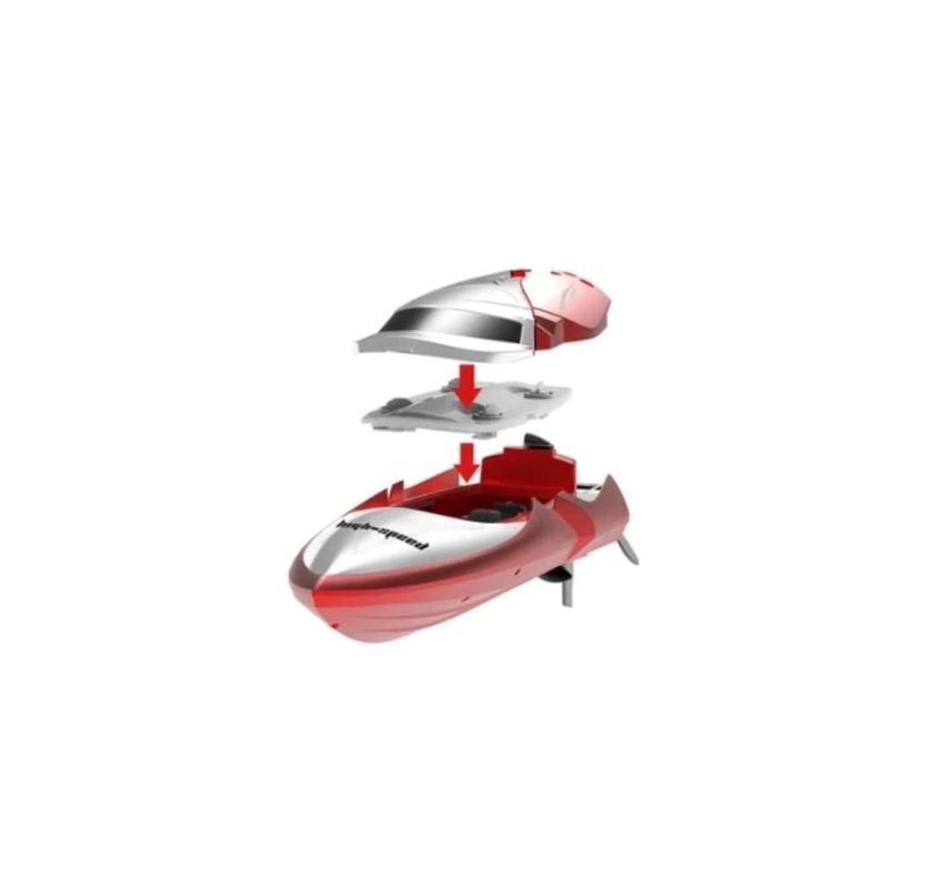 Lancha Bote Barco H106, Control Remoto 2,4 Ghz-1