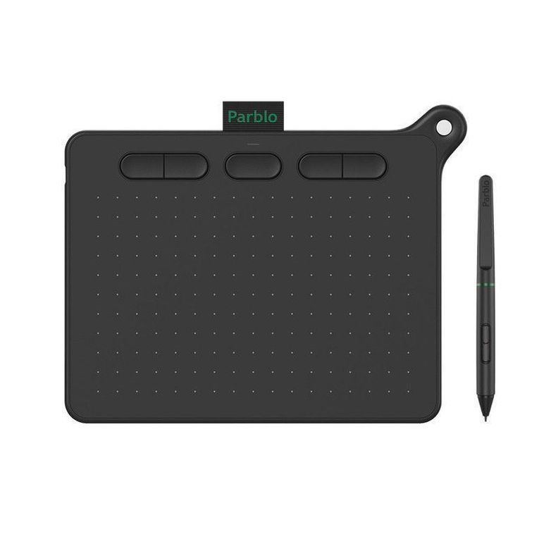 Tableta Digitalizadora Parblo Ninos S Black Guante-1