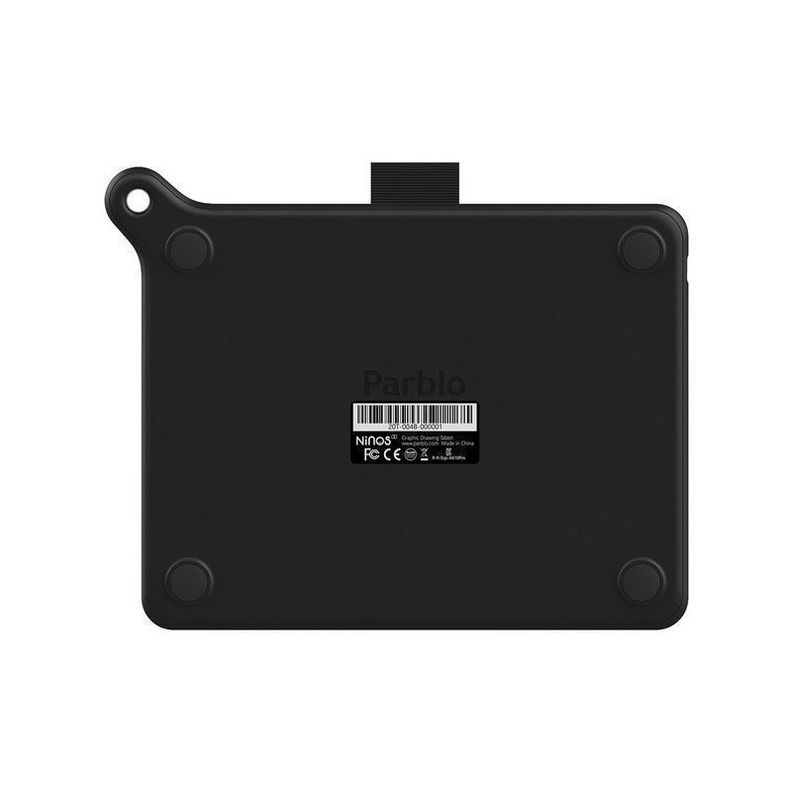 Tableta Digitalizadora Parblo Ninos S Black Guante-5