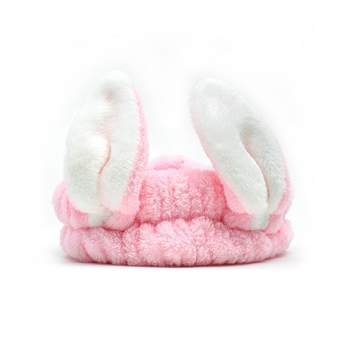 Cintillo Make Up Orejas Cortas Rosa Skinlab-0