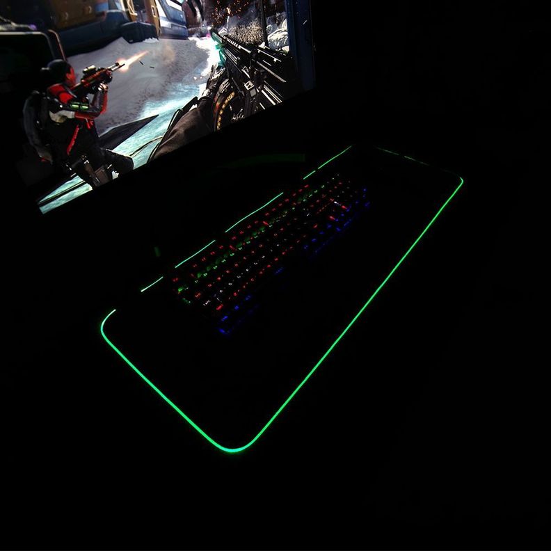 Mouse Pad Gamer Profesional Led Retroiluminado Ktana-2