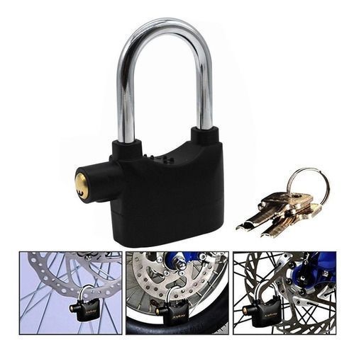 Candado De Alarma Antirrobo Para Motos Y Bicicletas -1