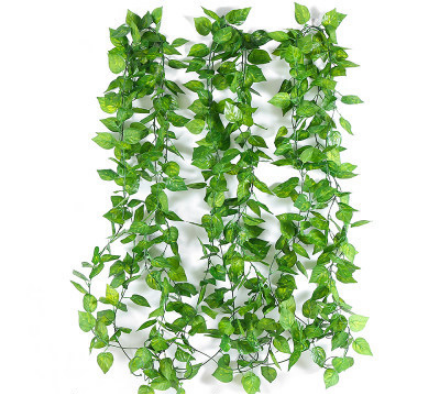 Pack 24 Tiras de Enredadera, Planta Artificial Decorativa, 2 metros cada una-0