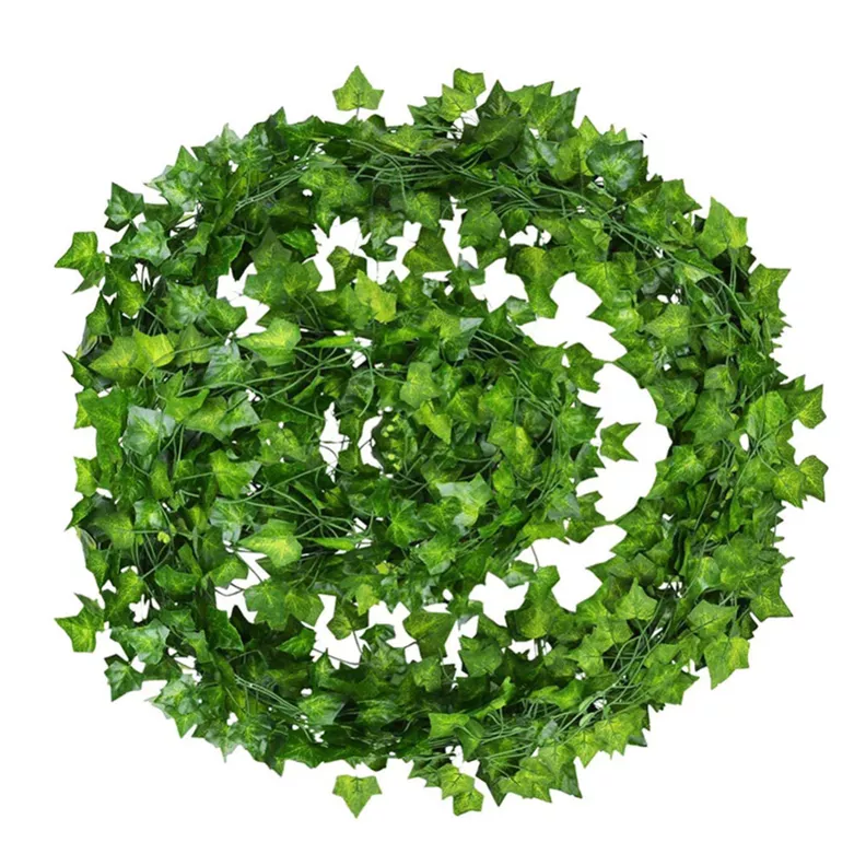 Pack 24 Tiras de Enredadera, Planta Artificial Decorativa, 2 metros cada una-1