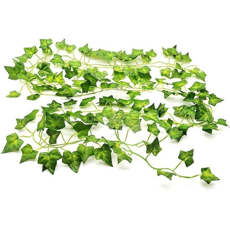 Pack 24 Tiras de Enredadera, Planta Artificial Decorativa, 2 metros cada una-2