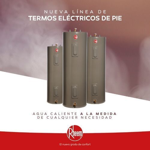 Termo eléctrico de piso 114 litros 220V Rheem-2