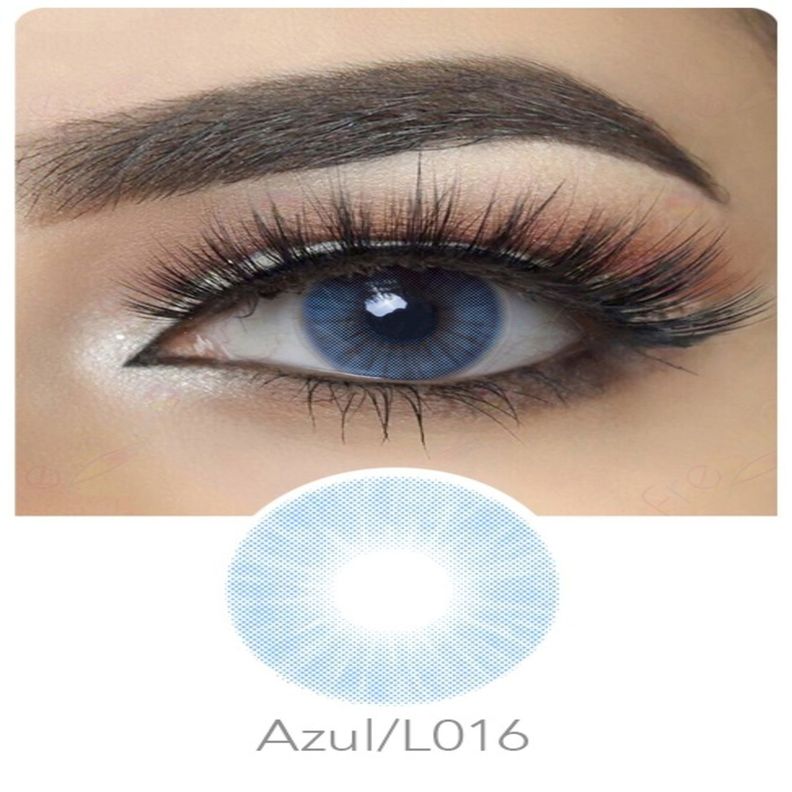 Par de lentes de contacto línea Hidrocor color Azul-1