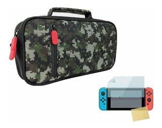 Estuche Protector Para Nintendo Switch Camuflaje -1
