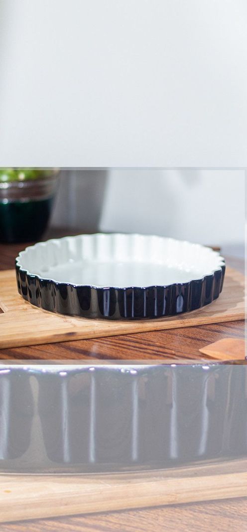 Fuente ceramica para horno Mod: P-0036-BL-NE-1