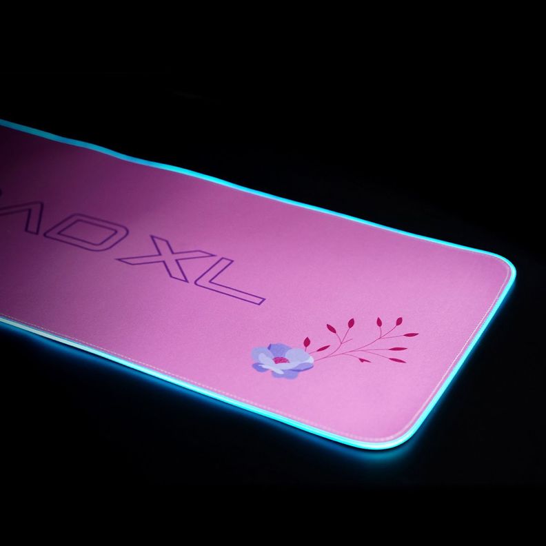 Mouse Pad Gamer Led Profesional Ktana Rosado-3
