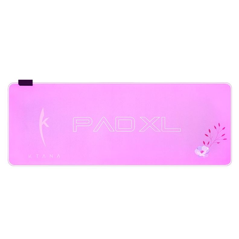 Mouse Pad Gamer Led Profesional Ktana Rosado-0