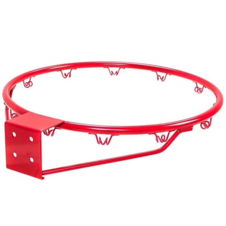 Aro de Basketball Tamaño Oficial 45 cm Acero Rojo-2