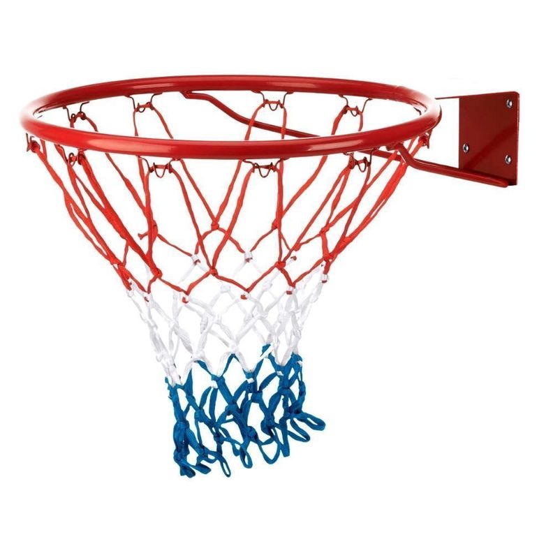 Aro de Basketball Tamaño Oficial 45 cm Acero Rojo-1