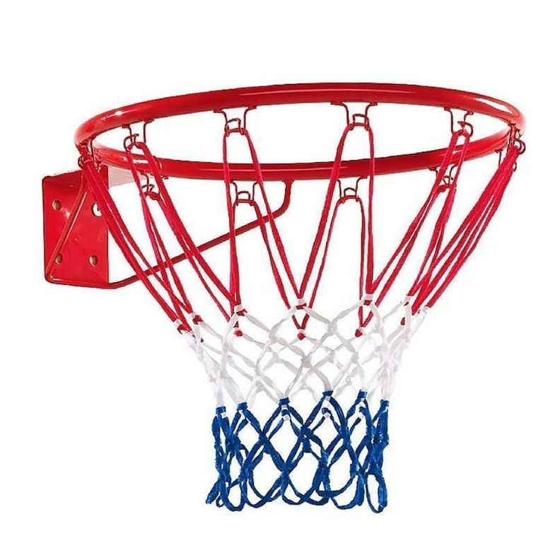 Aro de Basketball Tamaño Oficial 45 cm Acero Rojo-0