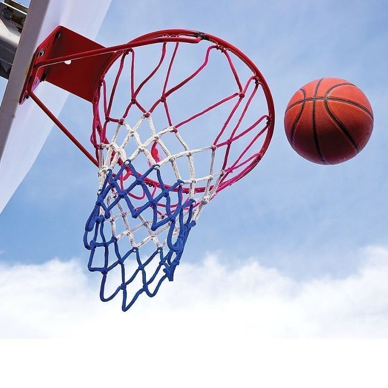 Aro de Basketball Tamaño Oficial 45 cm Acero Rojo-9