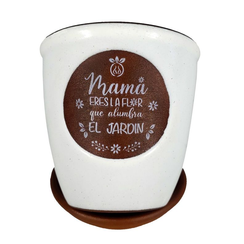 Macetero con mensaje para las Mamas-1