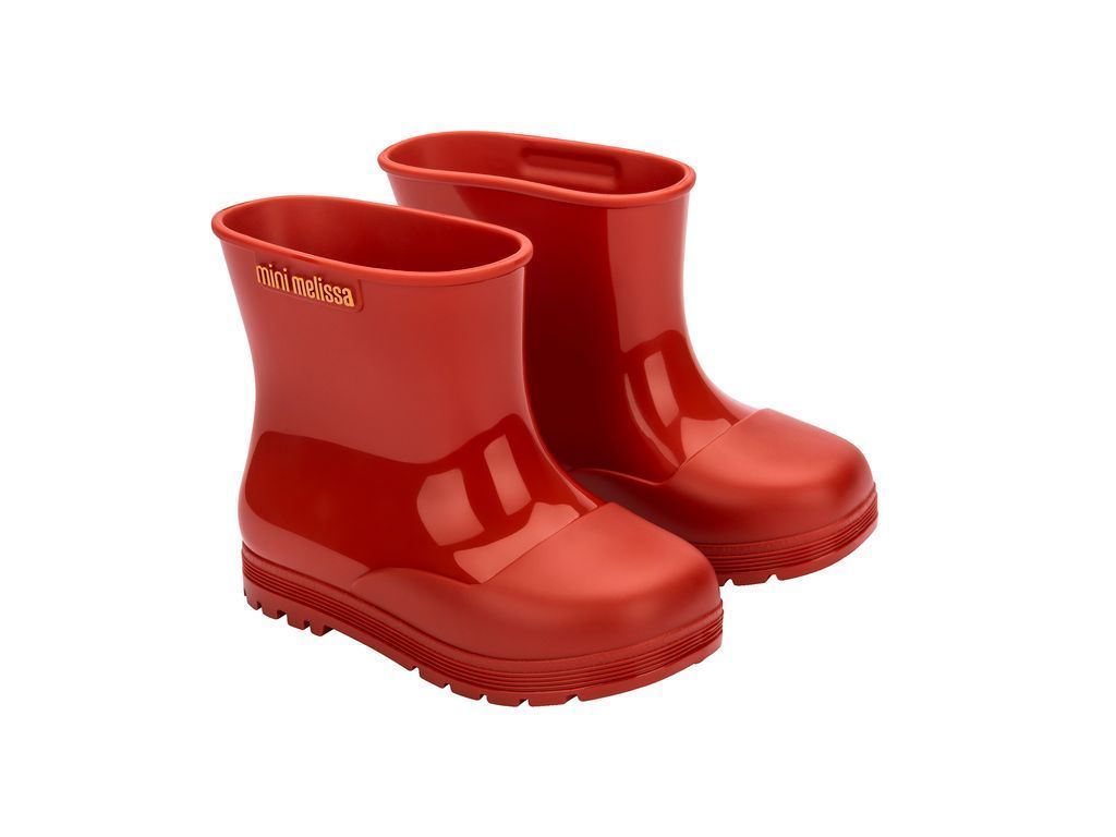 Botas de agua Bebé Welly Rojo Mini Melissa-2