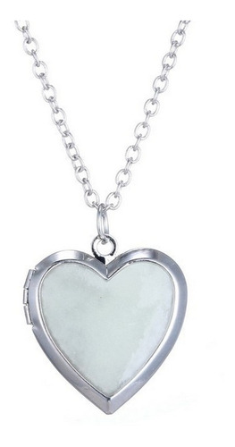 Colgante Relicario Corazon Guardafoto