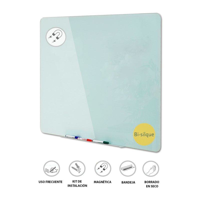Pizarra Vidrio Magnética 150x120cm-1