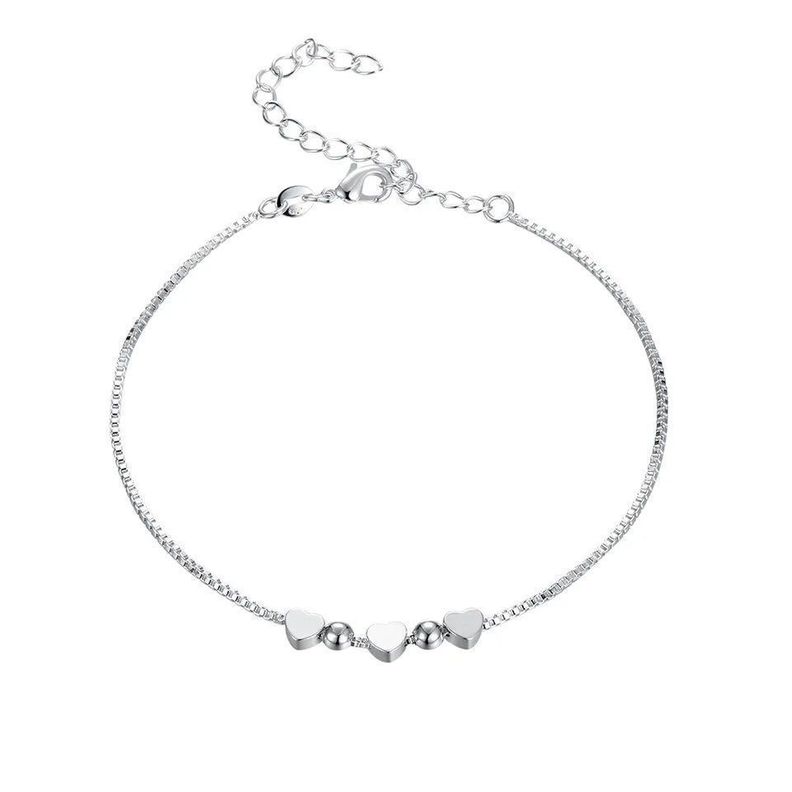 Pulsera silver Heart #7-0