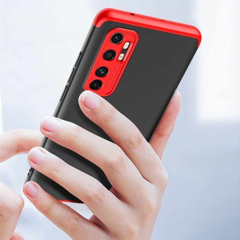 Carcasa: Xiaomi Mi Note 10 Lite - Resistente /Azul-6
