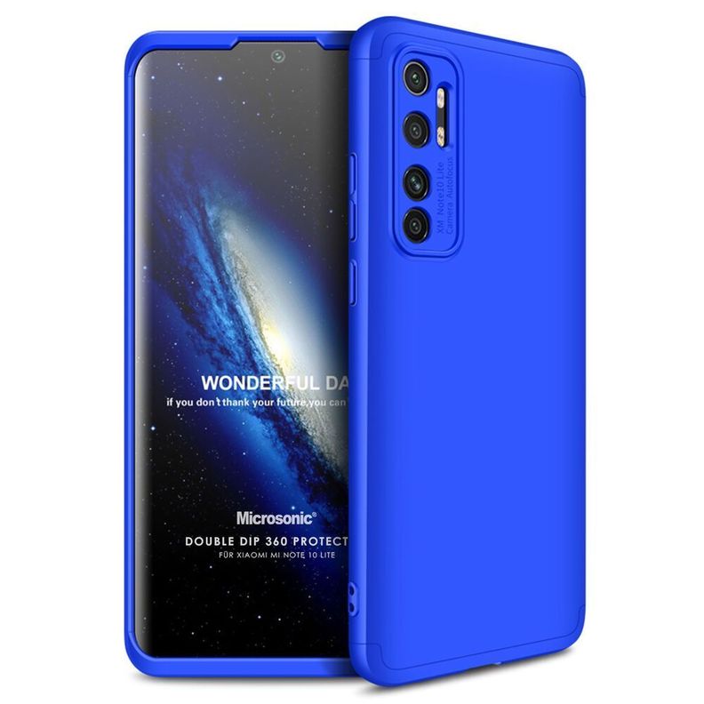 Carcasa: Xiaomi Mi Note 10 Lite - Resistente /Azul-0
