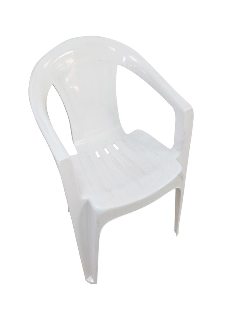 4 Sillas de Plástico con Tope Anti Deslizante-2