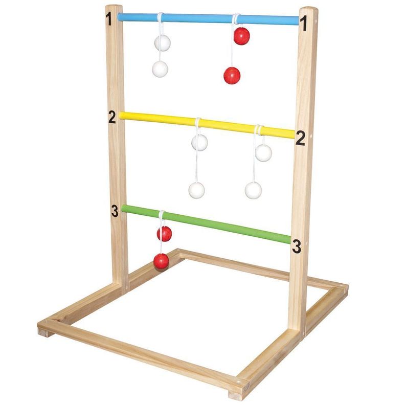 Juego Golf escalera madera-0