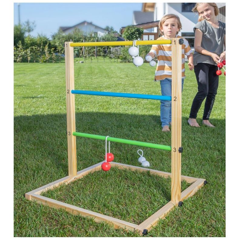 Juego Golf escalera madera-2
